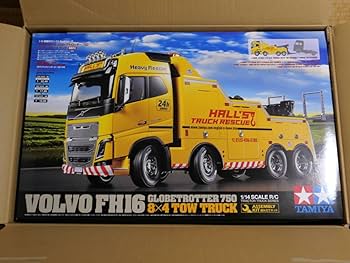 タミヤ 1/14 ボルボ FH16 8x4 レッカートラック 1/14RC ボルボ FH16 グローブトロッター 750 8x4 レッカー